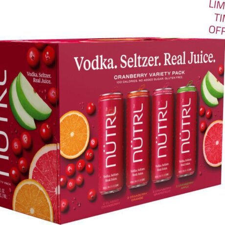 NUTRL CRANBERRY VARIETY 8PK CN 12OZ