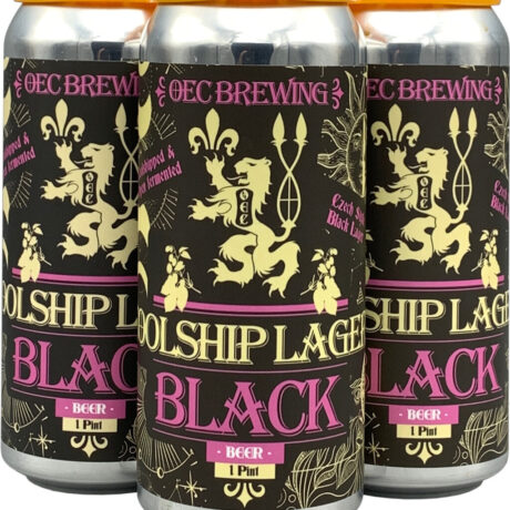 OEC BREW COOLSHIP BLACK 4PK CN 16OZ