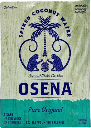 OSENA COCONUT WATER ORIGINAL 12OZ CN 4PK