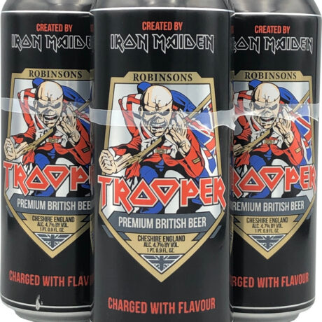 ROBINSONS IRON MAIDEN TROOPER 16OZ CN 4PK